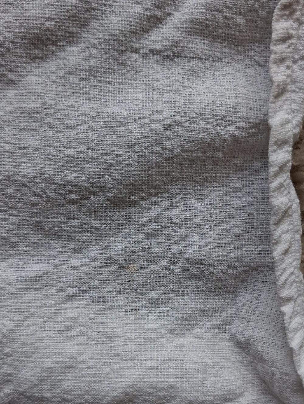 Eileen Fisher Ivory Linen V-Neck Tunic Top - Picture 8 of 8